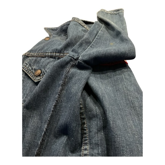 Vintage Wrangler Denim Jacket USA – Honda “King of the Hill” Patch - Picture 7 of 9